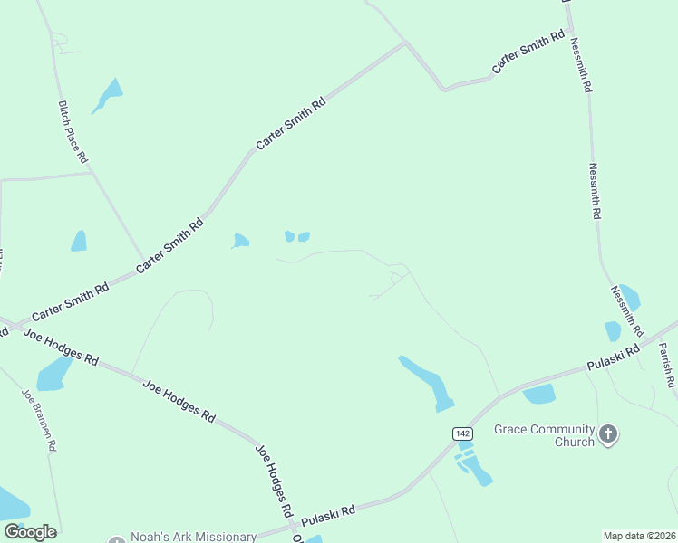 map of restaurants, bars, coffee shops, grocery stores, and more near 2055 Blankenbaker Road in Statesboro