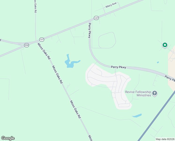 map of restaurants, bars, coffee shops, grocery stores, and more near 202 Harrow Drive in Perry
