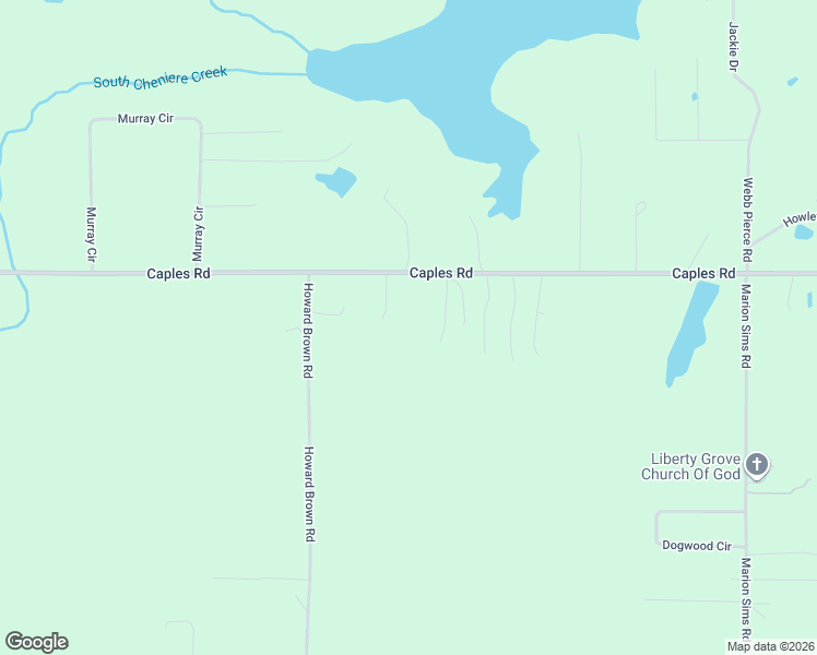 map of restaurants, bars, coffee shops, grocery stores, and more near 1745 Caples Road in West Monroe