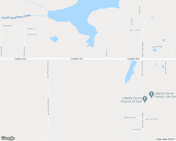 map of restaurants, bars, coffee shops, grocery stores, and more near 1621 Caples Rd in West Monroe