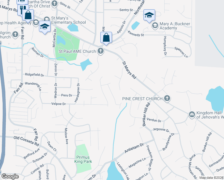 map of restaurants, bars, coffee shops, grocery stores, and more near 822 Pheasant Loop in Columbus