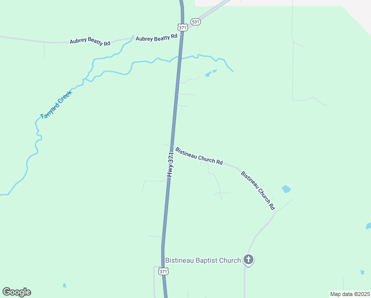 map of restaurants, bars, coffee shops, grocery stores, and more near 683 Bistineau Church Road in Heflin