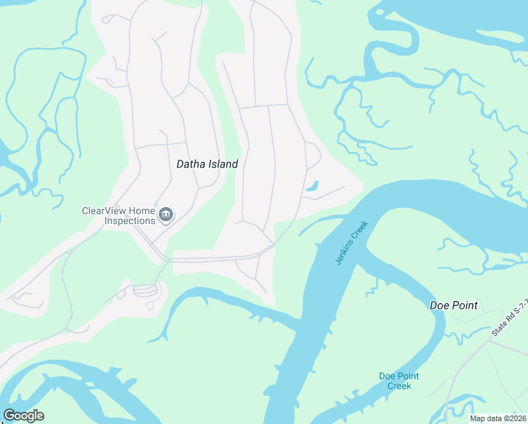map of restaurants, bars, coffee shops, grocery stores, and more near 401 BB Sams Drive in Saint Helena Island