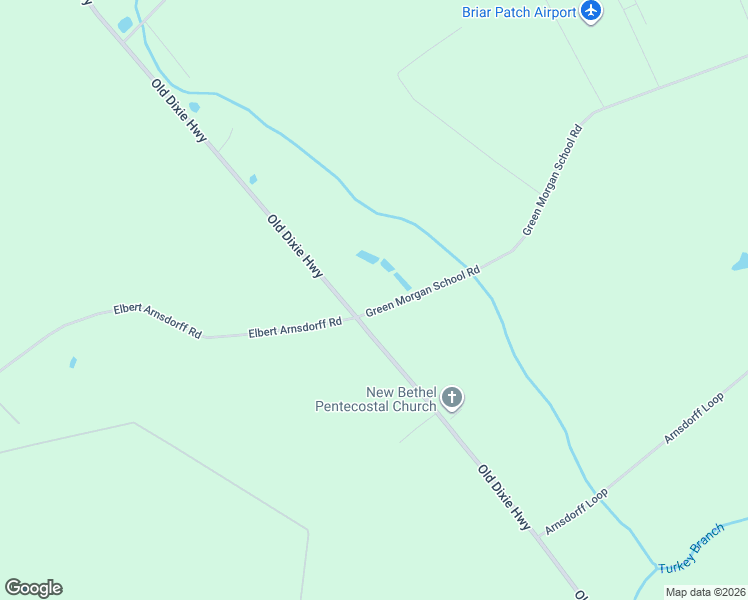 map of restaurants, bars, coffee shops, grocery stores, and more near 131 Green Morgan School Road in Springfield