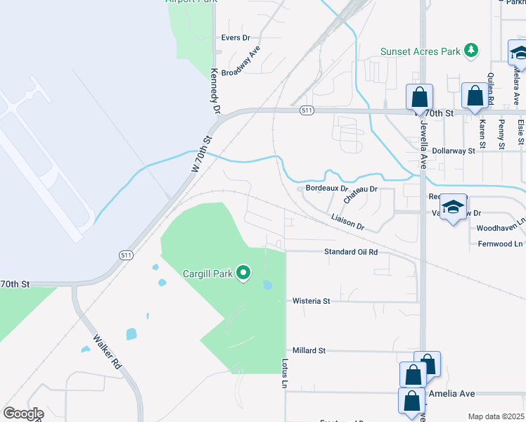 map of restaurants, bars, coffee shops, grocery stores, and more near 3111 Moore Station Road in Shreveport