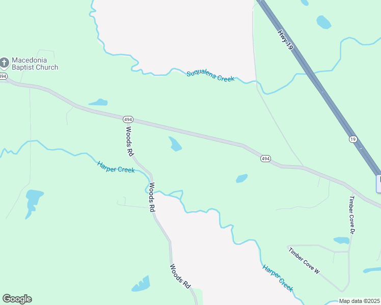 map of restaurants, bars, coffee shops, grocery stores, and more near 10819 Mississippi 494 in Meridian
