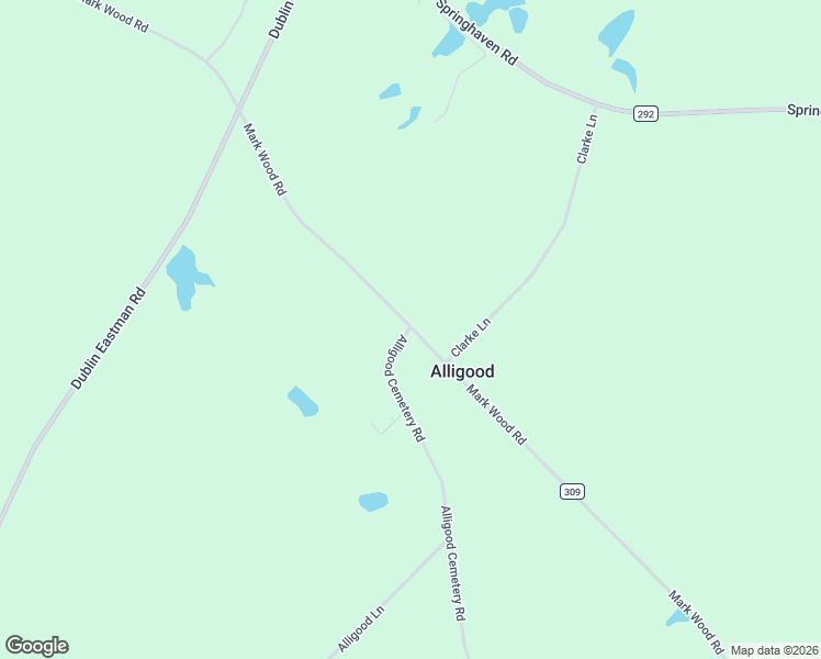map of restaurants, bars, coffee shops, grocery stores, and more near Mark Wood Road in Dexter