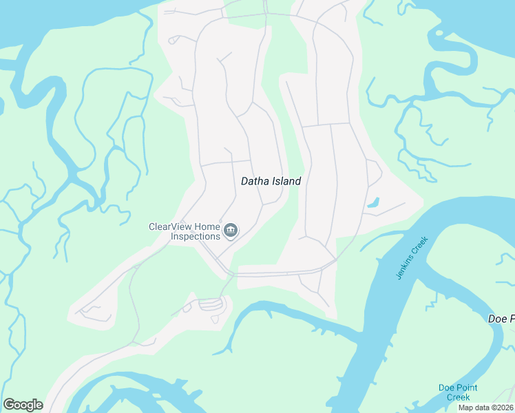 map of restaurants, bars, coffee shops, grocery stores, and more near 307 Westbrook Road in Saint Helena Island