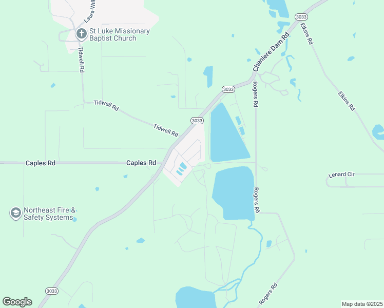 map of restaurants, bars, coffee shops, grocery stores, and more near 697 Louisiana 3033 in West Monroe