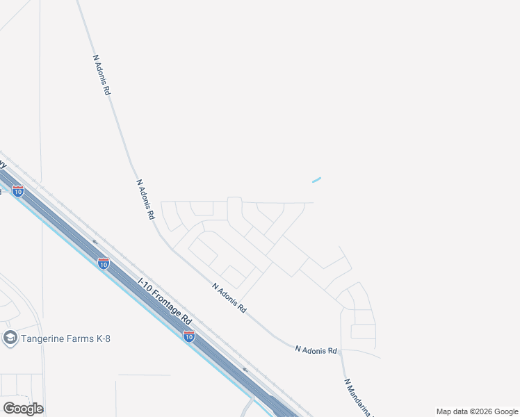 map of restaurants, bars, coffee shops, grocery stores, and more near 12445 North Casa Grande Highway in Marana