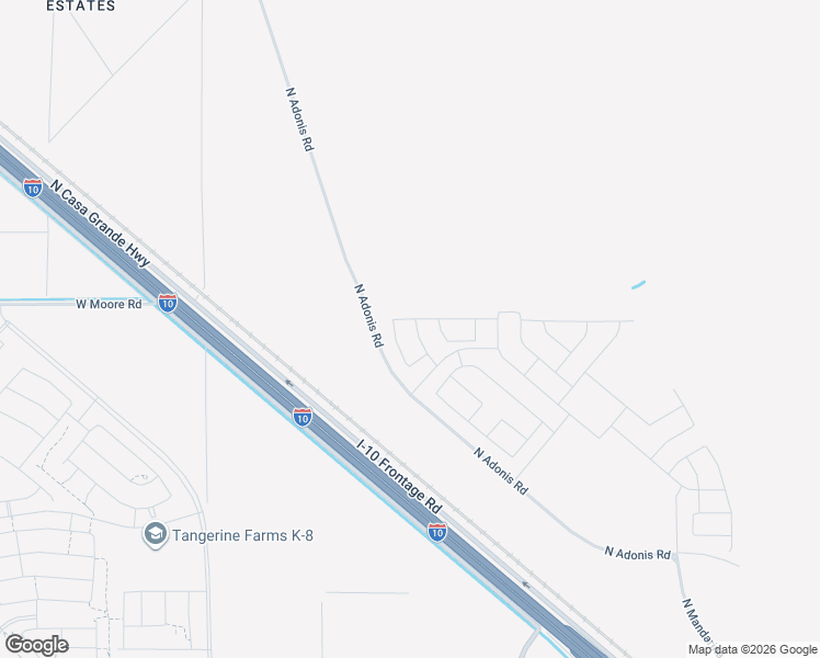 map of restaurants, bars, coffee shops, grocery stores, and more near 12759 North Wildcrest Drive in Marana