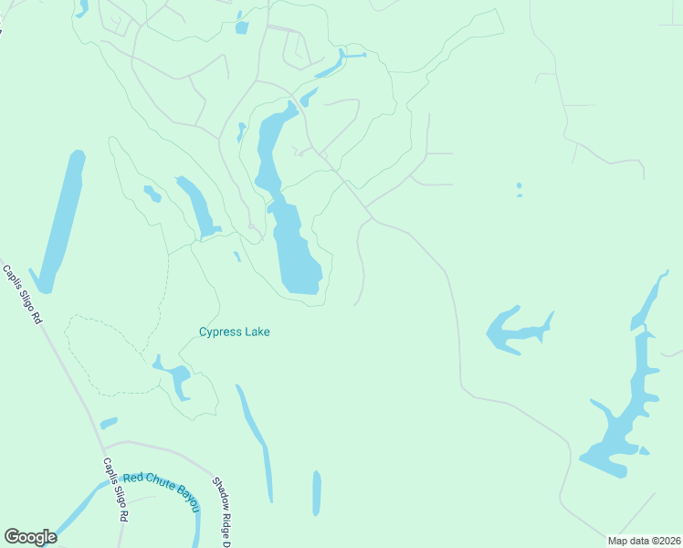 map of restaurants, bars, coffee shops, grocery stores, and more near Chitman Cutoff in Haughton