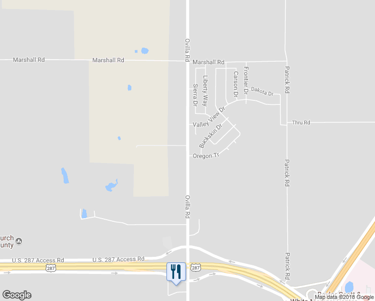map of restaurants, bars, coffee shops, grocery stores, and more near 875 Farm to Market Road 664 in Waxahachie