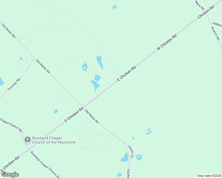 map of restaurants, bars, coffee shops, grocery stores, and more near 1250-1272 East Chicken Road in Chester