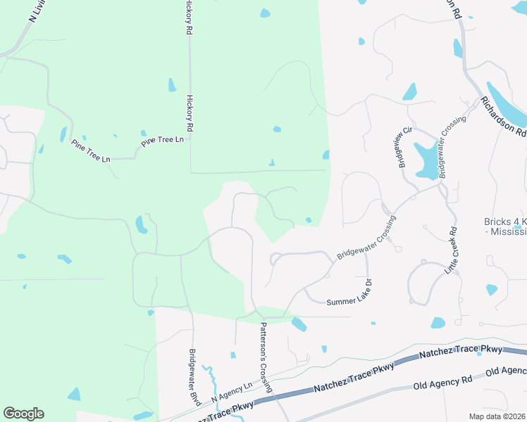 map of restaurants, bars, coffee shops, grocery stores, and more near 132 Green Glades in Ridgeland