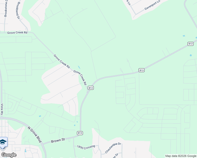 map of restaurants, bars, coffee shops, grocery stores, and more near 3800 Farm to Market Road 813 in Waxahachie