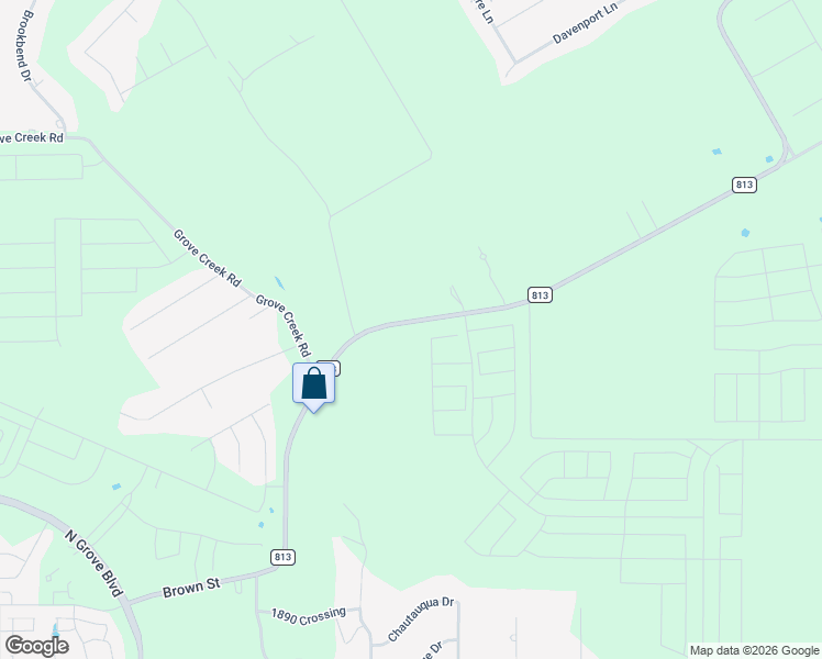 map of restaurants, bars, coffee shops, grocery stores, and more near 3810 FM 813 in Waxahachie