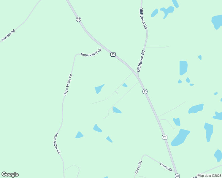 map of restaurants, bars, coffee shops, grocery stores, and more near 642 Ann Lane in Metter