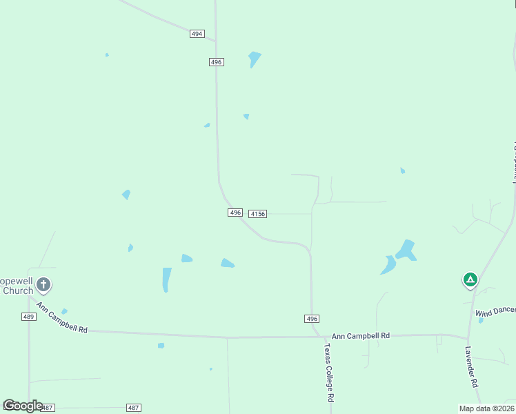 map of restaurants, bars, coffee shops, grocery stores, and more near 9040 County Road 4156 in Tyler