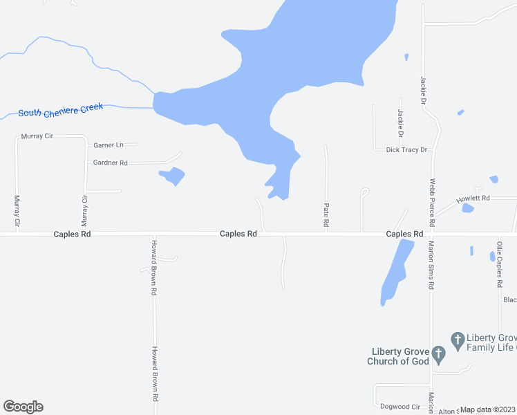 map of restaurants, bars, coffee shops, grocery stores, and more near 1620 Caples Road in West Monroe