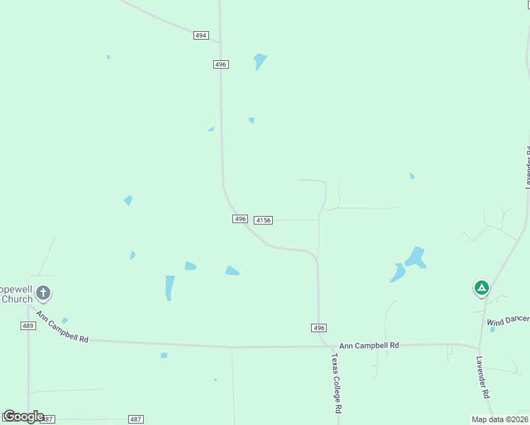 map of restaurants, bars, coffee shops, grocery stores, and more near 9040 County Road 4156 in Tyler