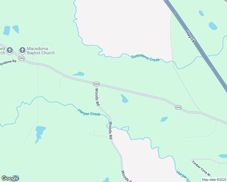 map of restaurants, bars, coffee shops, grocery stores, and more near 10887 Mississippi 494 in Meridian