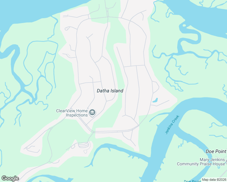 map of restaurants, bars, coffee shops, grocery stores, and more near 316 Westbrook Road in Saint Helena Island