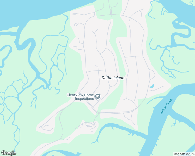 map of restaurants, bars, coffee shops, grocery stores, and more near 58 South Boone Road in Saint Helena Island