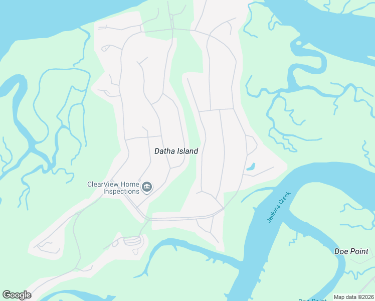 map of restaurants, bars, coffee shops, grocery stores, and more near 434 BB Sams Drive in Saint Helena Island