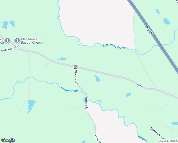 map of restaurants, bars, coffee shops, grocery stores, and more near 10887 Mississippi 494 in Meridian