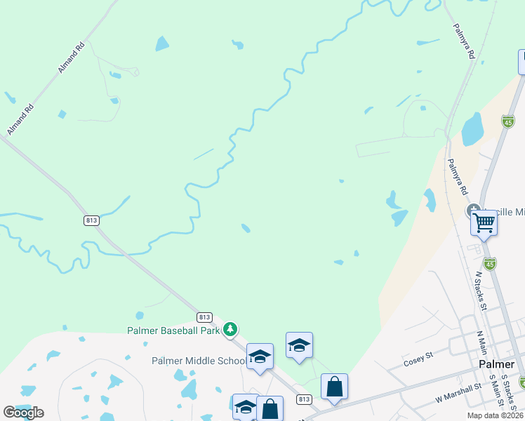 map of restaurants, bars, coffee shops, grocery stores, and more near 363-431 Farm to Market 813 in Waxahachie