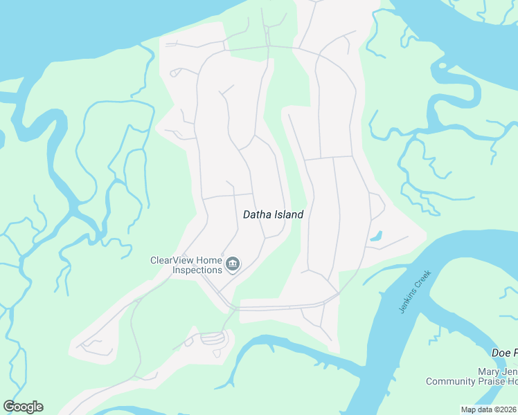 map of restaurants, bars, coffee shops, grocery stores, and more near 150 Locust Fence Road in Saint Helena Island