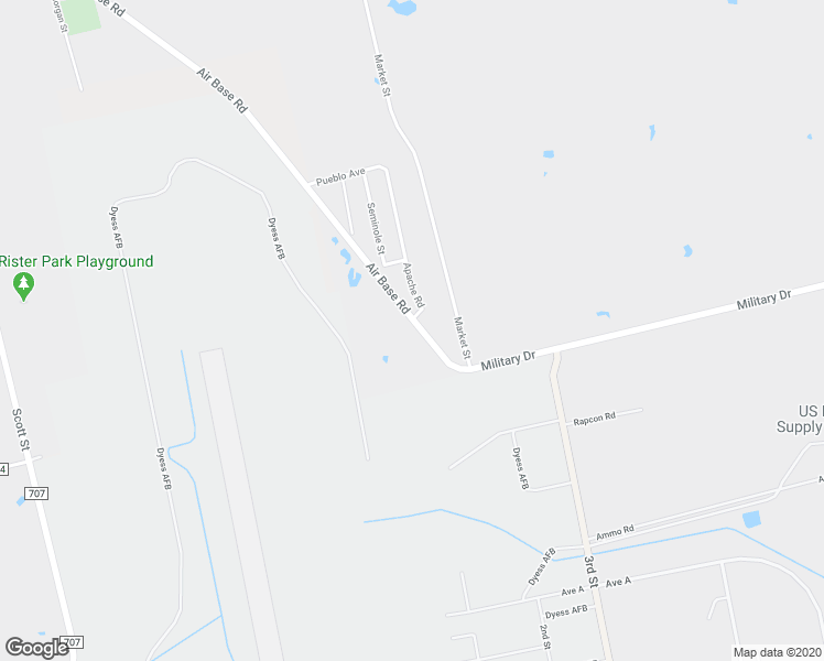 map of restaurants, bars, coffee shops, grocery stores, and more near 1414 Air Base Road in Tye