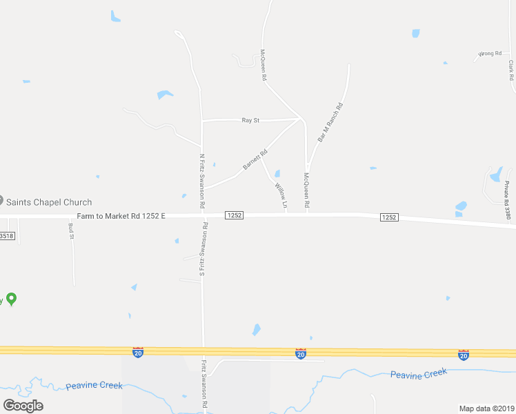 map of restaurants, bars, coffee shops, grocery stores, and more near 2276 Farm-to-Market 1252 West in Kilgore