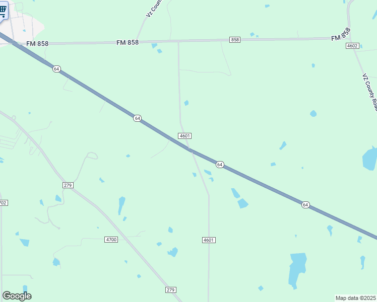 map of restaurants, bars, coffee shops, grocery stores, and more near 12879 State Highway 64 in Ben Wheeler