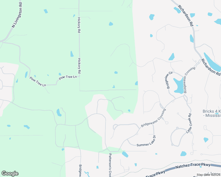 map of restaurants, bars, coffee shops, grocery stores, and more near 154 Aaron Lane in Ridgeland