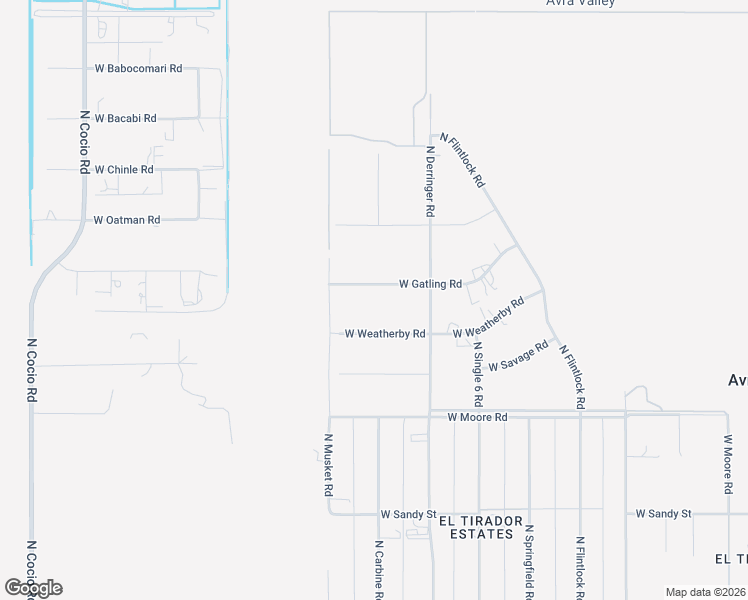 map of restaurants, bars, coffee shops, grocery stores, and more near 17141 West Gatling Road in Marana