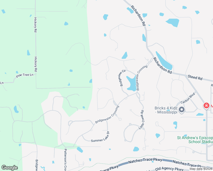 map of restaurants, bars, coffee shops, grocery stores, and more near 109 Cherry Laurel Circle in Ridgeland