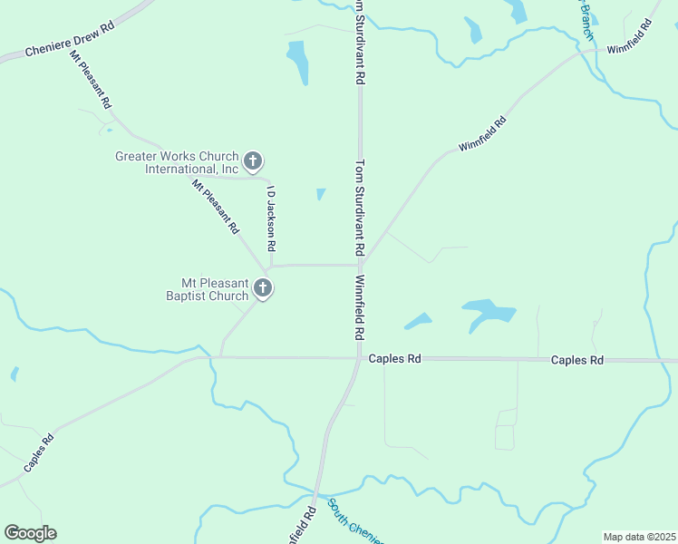 map of restaurants, bars, coffee shops, grocery stores, and more near 127 Mt Pleasant Loop Rd in West Monroe