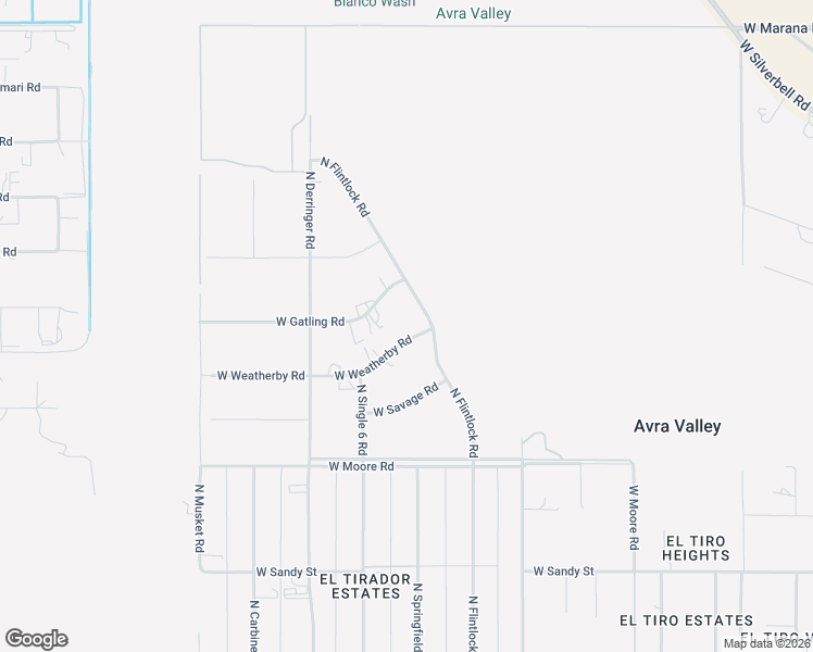 map of restaurants, bars, coffee shops, grocery stores, and more near 16805 West Weatherby Road in Marana