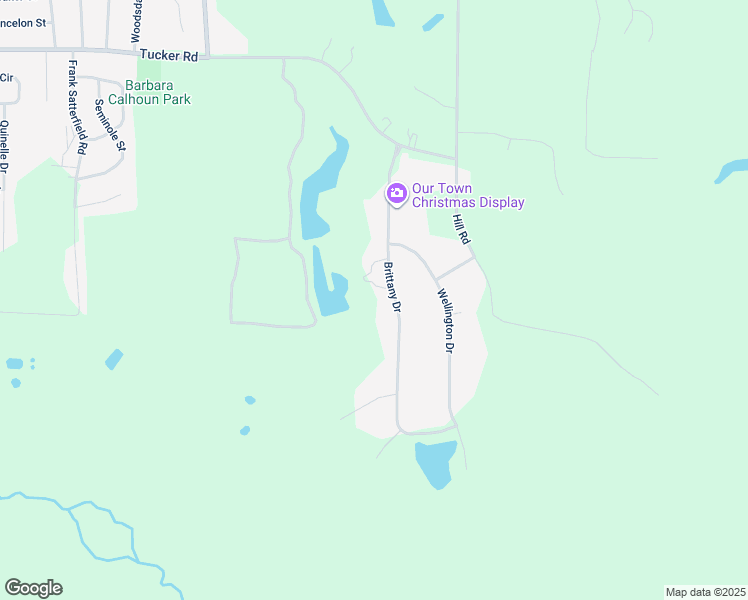 map of restaurants, bars, coffee shops, grocery stores, and more near 119 Brittany Drive in Perry
