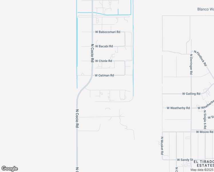 map of restaurants, bars, coffee shops, grocery stores, and more near 17542 West Picacho Road in Marana