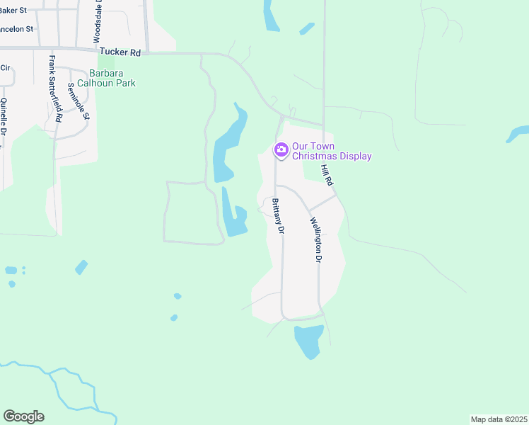 map of restaurants, bars, coffee shops, grocery stores, and more near 119 Brittany Drive in Perry