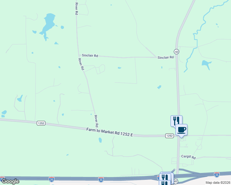 map of restaurants, bars, coffee shops, grocery stores, and more near in Kilgore