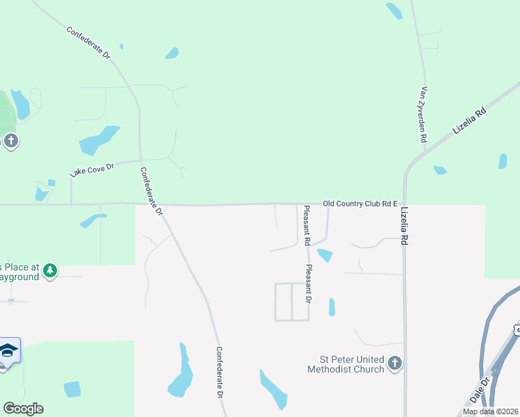 map of restaurants, bars, coffee shops, grocery stores, and more near 492 Old Country Club Road East in Marion