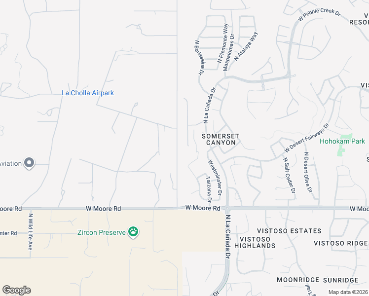 map of restaurants, bars, coffee shops, grocery stores, and more near 1401 West Beech Way in Tucson