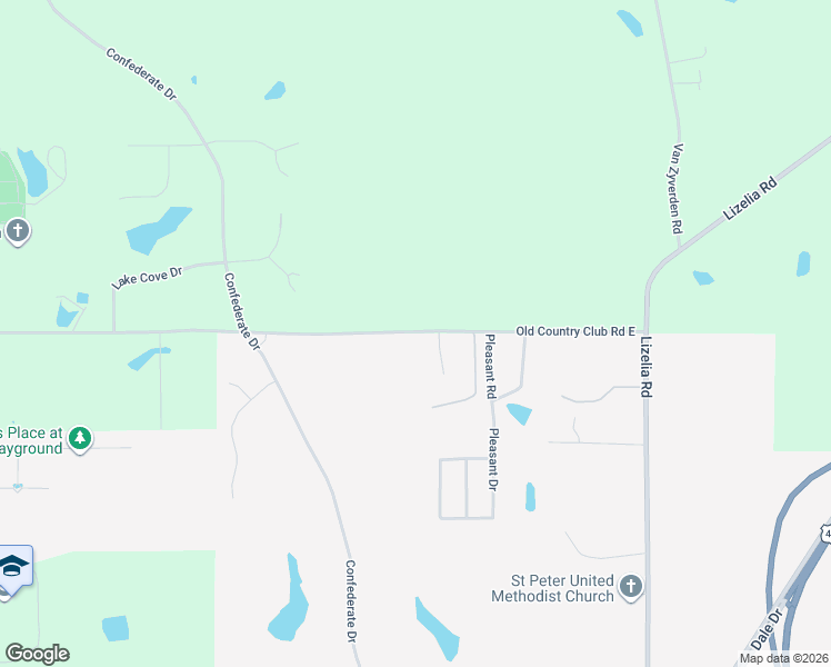 map of restaurants, bars, coffee shops, grocery stores, and more near 492 Old Country Club Road East in Marion