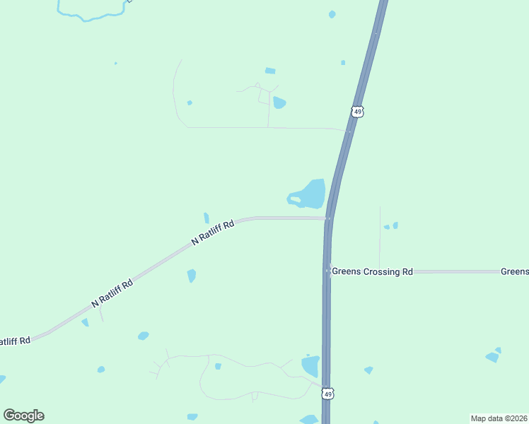 map of restaurants, bars, coffee shops, grocery stores, and more near 4100 North Ratliff Road in Jackson