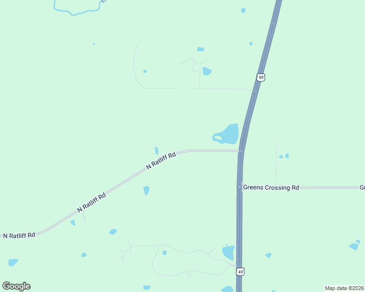 map of restaurants, bars, coffee shops, grocery stores, and more near 4100 North Ratliff Road in Jackson