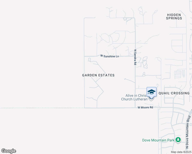 map of restaurants, bars, coffee shops, grocery stores, and more near 13036 Red Quail Place in Marana